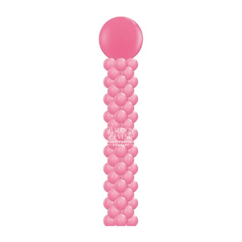 Pink Balloon Column Balloons And Events