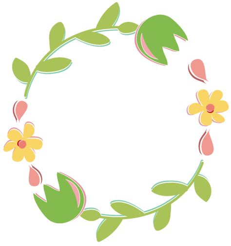 Floral Wreath Clipart The Graphics Fairy Clip Art Library