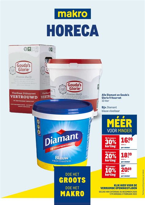 Alle Diamant En Gouda S Glorie Frituurvet Aanbieding Bij Makro