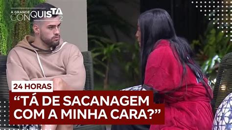 Papo sobre voto Edlaine revela a Kaio conteúdo de conversa que teve