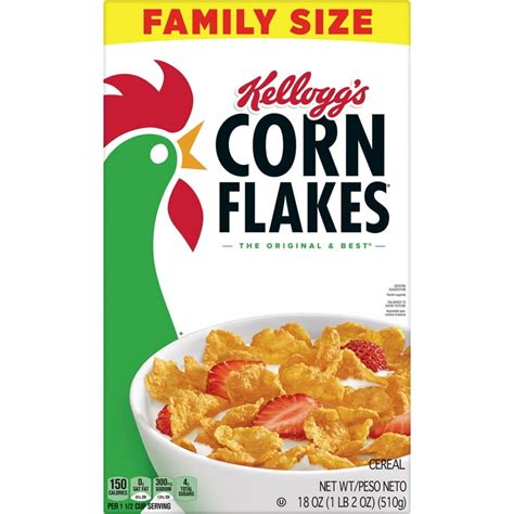 Kelloggs Corn Flakes Original Cold Breakfast Cereal 18 Oz Shop Prices Th