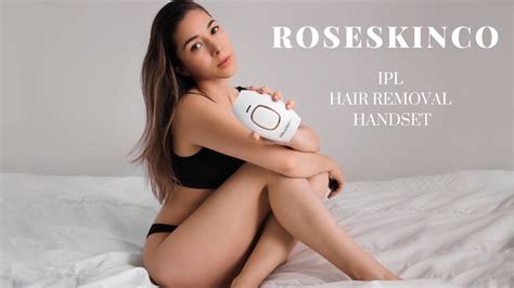 Roseskinco Ipl Hair Removal Device Review Discount Link Youtube