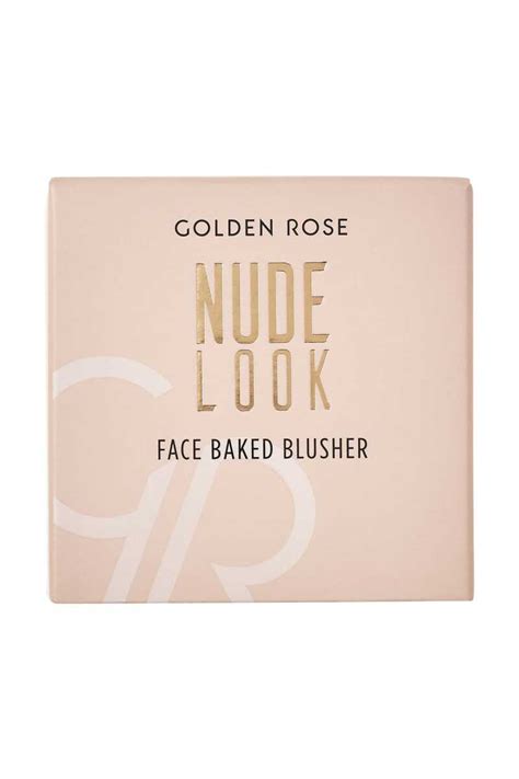 Gr Nude Look Face Baked Blusher Peachy Nude All K Golden Rose