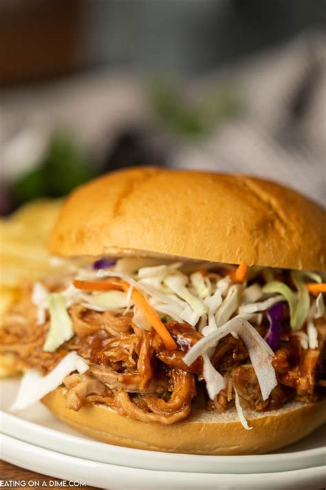 Crock Pot Pulled Pork Sandwich Recipe Best Pulled Pork Sandwiches