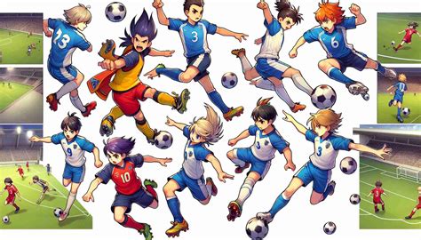 Imagining Football Icons as Anime Characters