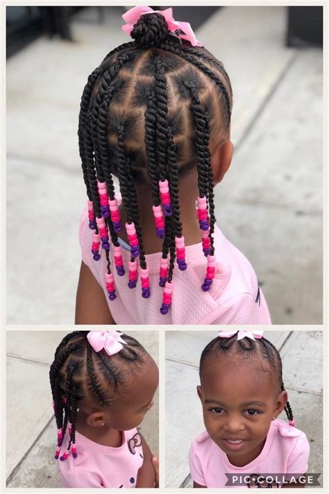 Beads And Twists Kids Hairstyles Girls Toddler Hairstyles Girl Lil