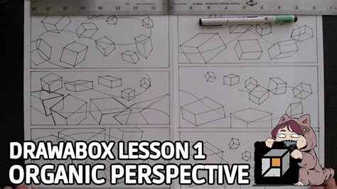 Drawabox Lesson 1 Exercise 10 Organic Perspective Youtube