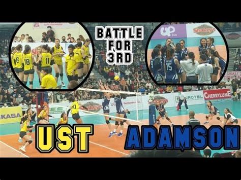 UST Vs ADAMSON Battle For 3rd 2022 Shakey S Super League 5th Set