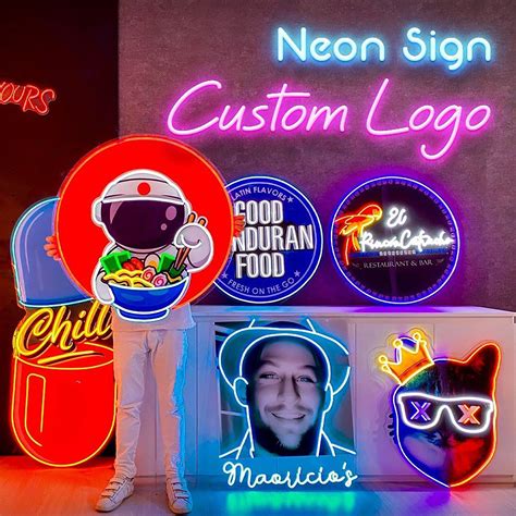 Custom Neon Sign Logo Sign For Business Business Logo Sign Custom