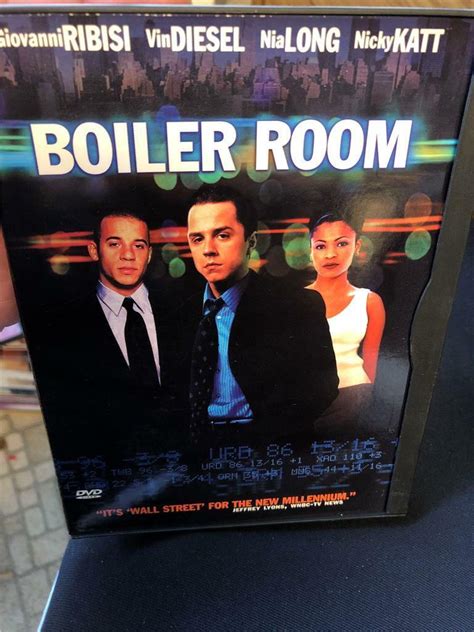 Boiler Room Dvd 2000 Vin Diesel Nia Long Nicky Katt Giovanni