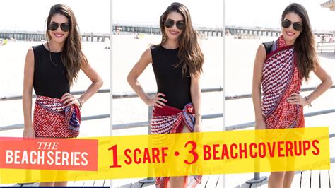 Scarf Beach Cover Ups Beach Series Youtube