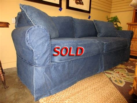 Cindy Crawford Denim Sofa Slipcover Review Home Co