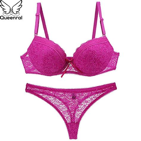 Queenral Thong String Underwear Set For Women Underwear Lingerie Set