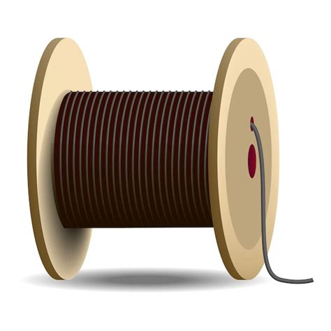 Premium Vector Cable Coil Icon Realistic Illustration Of Cable Coil