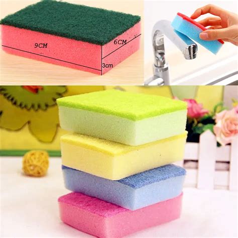 Color Magic Sponge Eraser Melamine Cleaner Multi Functional Cleaning