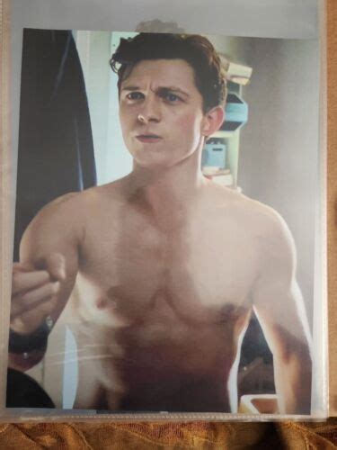 Tom Holland Shirtless Photo Ebay