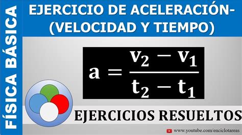 Ejercicios Resueltos De Aceleraci N Y Velocidad