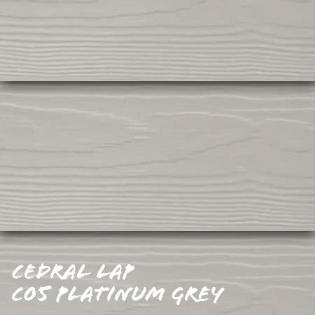 Cedral Lap Fibre Cement Cladding C Platinum Grey Chiltern Timber