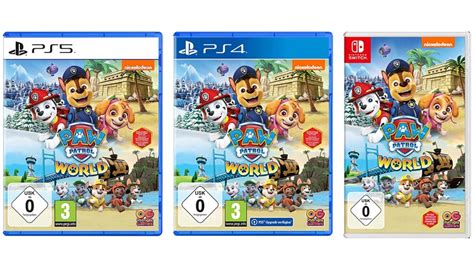 PAW Patrol World ab September für Playstation 5 4 Xbox Series X One