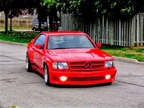 Mercedes Benz C126 560sec Amg Red Benztuning