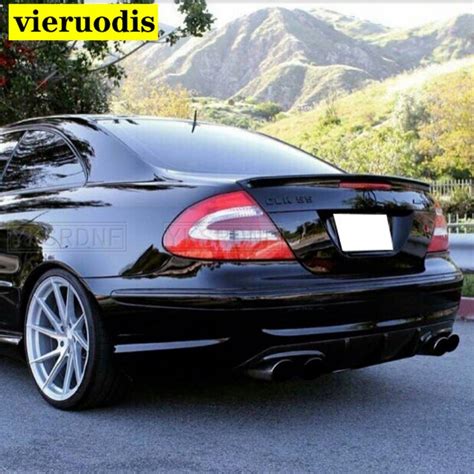 For Mercedes Benz W Spoiler Clk Class Clk