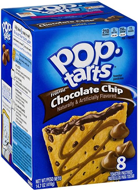 Pop Tarts Frosted Chocolate Chip 416g Pop Tarts American Food Store