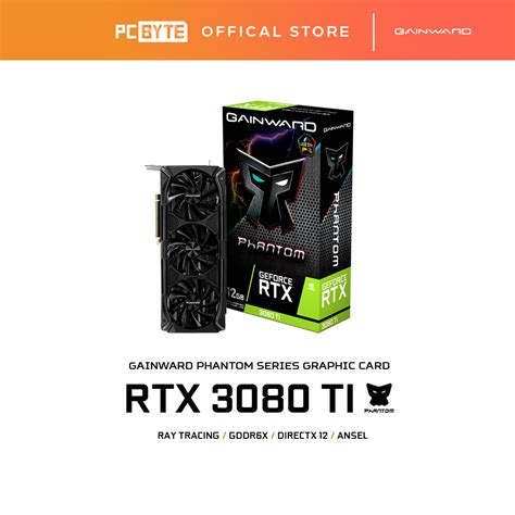 Gainward Geforce Rtx 3080 Ti Phantom 12gb Gddr6 Graphic Card Lazada