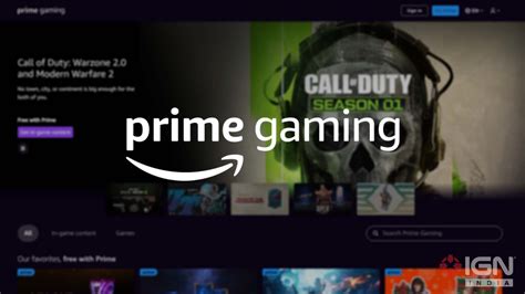 Amazon Prime Gaming Live In India Heres How To Sign Up For The