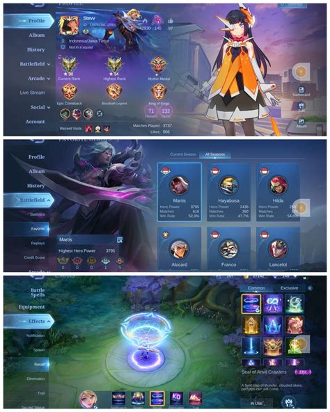 Hero Max Emblem Skins Aspirant Ruby M Yu Zhong Epic Limit