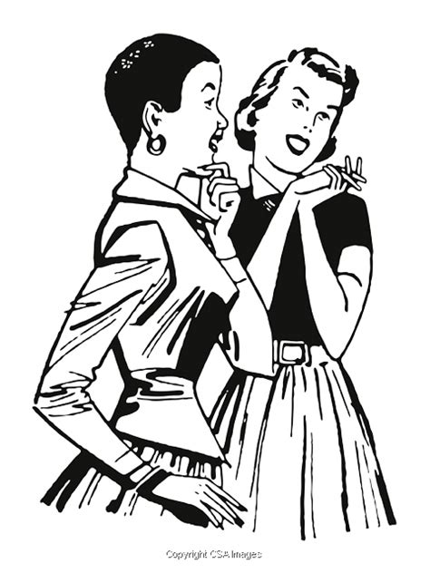 Women Talking Clipart