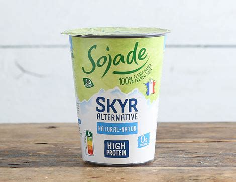 Organic Natural Soya Skyr Alternative Sojade 400g Abel Cole