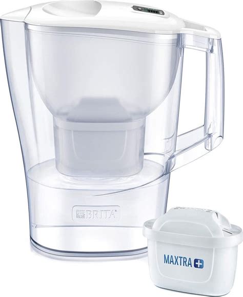 Aluna White Waterfilter Met Maxtra Wit Brita Zuiver Water Compact