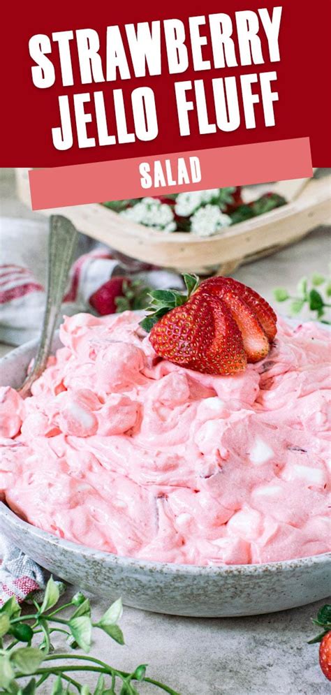 Strawberry Jello Fluff Salad Artofit