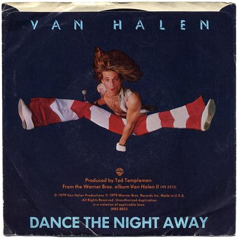 Dance The Night Away, Van Halen | Van halen, Dance the night away, Album cover art