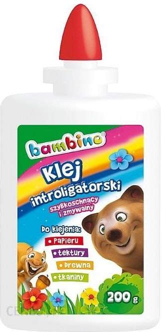 Bambino Klej Introligatorski 250G Ceny I Opinie Ceneo Pl