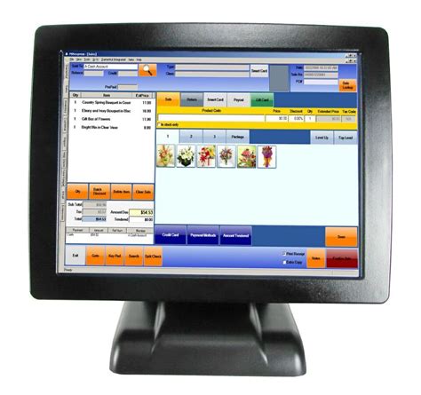 Compos Pos Terminal All In One Pos System With Vfd Pos For