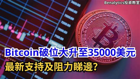 【28102023外匯、加密貨幣及商品】bitcoin破位大升至35000美元 最新支持及阻力睇邊？ 15隻外匯、比特幣、以太幣、黃金