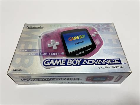 ヤフオク 【gba】ゲームボーイアドバンス 本体 ミルキーピ