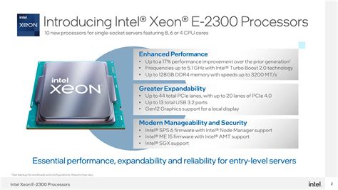 Intel Xeon E 2300 Rocket Lake CPUs Launched Ten LGA 1200 Chips