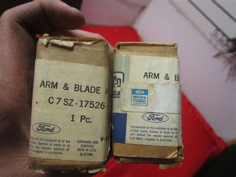 1967 FORD THUNDERBIRD WIPER ARM AND BLADE PAIR NOS EBay