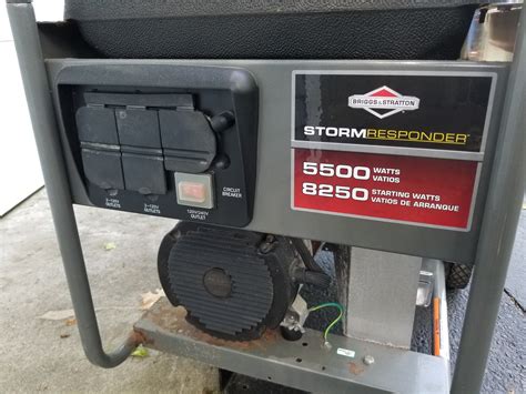 Briggs Stratton Watt Storm Responder Generator