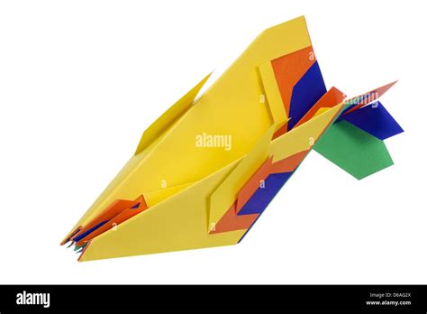 Fantastic paper airplane Stock Photo - Alamy