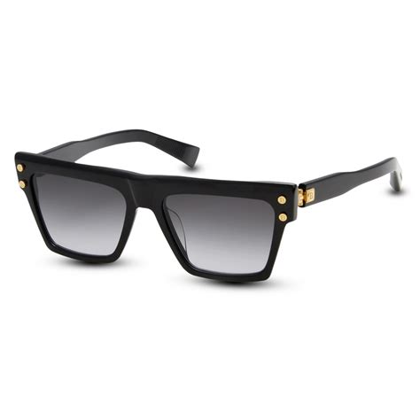 Balmain B V Sunglasses Black Balmain Eyewear Avvenice