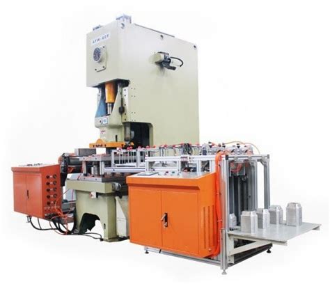 Automatic Three Phase Aluminium Foil Container Making Machine 5 Hp