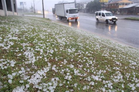 Chuva De Granizo Causou Estragos Em Port O E S O Leopoldo Fotos