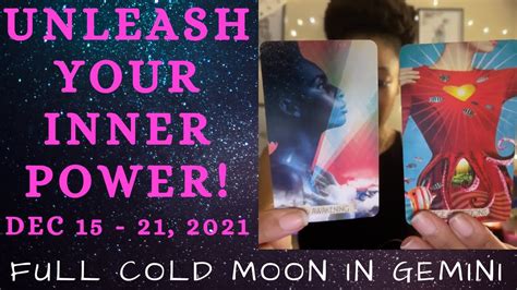 Full Cold Moon In Gemini Tarot Reading December 15 21 2021 Youtube