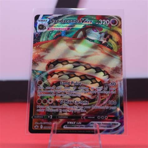 Pok Mon Tcg Swsh Chilling Reign Ultra Rare Sandaconda Vmax