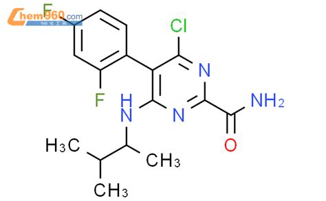 838838 76 9 2 Pyrimidinecarboxamide 4 Chloro 5 2 4 Difluorophenyl 6