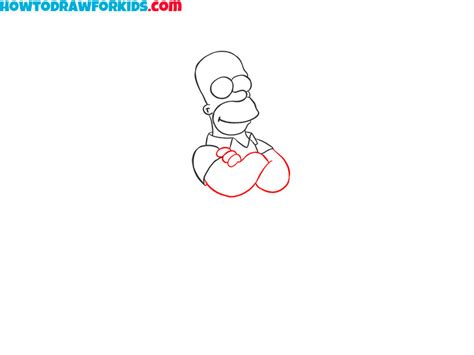 How to Draw Homer Simpson - Easy Drawing Tutorial For Kids