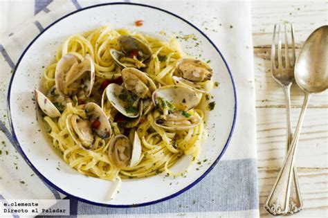 Receta De Fettuccine Alle Vongole Un Sencillo Plato De Pasta Marinera